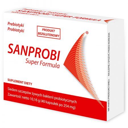 Sanprobi Super Formula kaps. 40 kaps.