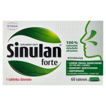 Sinulan Forte Suplement diety tabletki 27,0 g (60 sztuk)