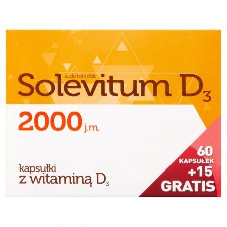 Solevitum D3 2000 j.m. Suplement diety 75 sztuk