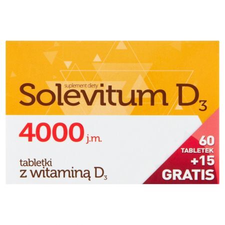 Solevitum D3 4000 j.m. Suplement diety 75 sztuk