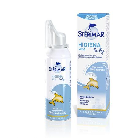 STERIMAR Higiena Nosa BABY woda morska 100 ml