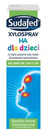 Sudafed Xylospray HA dla dzieci Aerozol do nosa 10 ml