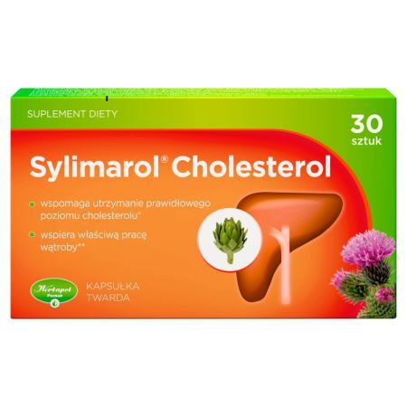 Sylimarol Cholesterol kaps.twarde 30szt
