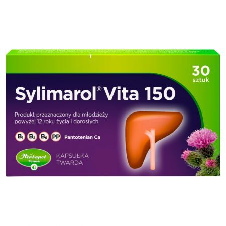 Sylimarol Vita kaps 0.15g 30 szt.