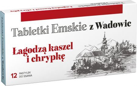 Tabletki Emskie z Wadowic 12 pastyl. - - 12 pastyl.