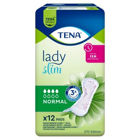 TENA Lady Slim Normal Specjalistyczne podpaski 12 sztuk