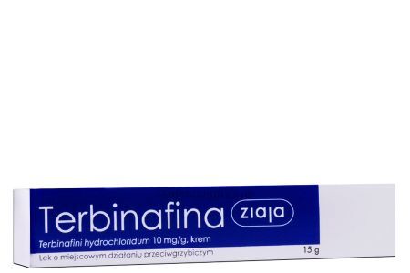 Terbinafina Ziaja krem 0,01 g/g 15 g