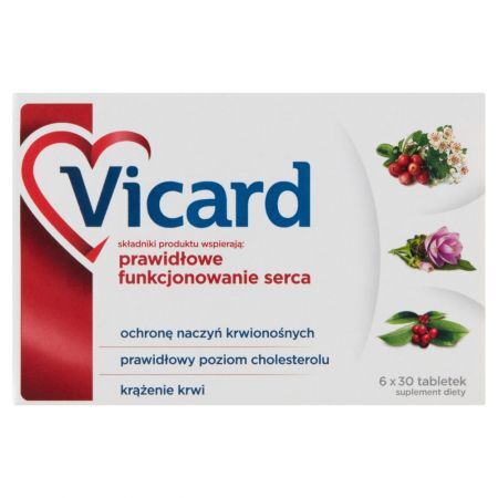 Vicard Suplement diety 6 x 30 sztuk
