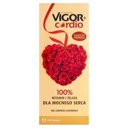 Vigor+ Cardio Preparat witaminowy w płynie Suplement diety 1000 ml