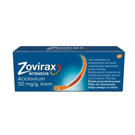 Zovirax Intensive Krem 2 g